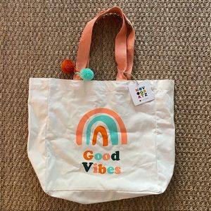 NWT, Novogratz Home Canvas Tote Bag.